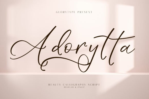 Adorytta: A Flowing Script Font
