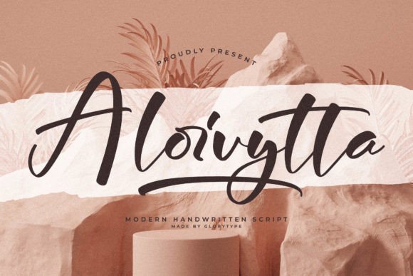 Aloivytta: A Magical Script Font