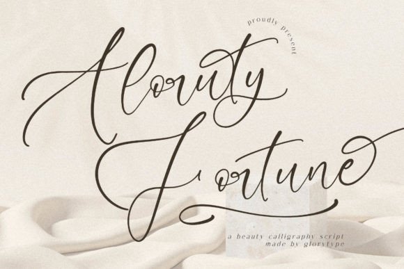 Aloruty Fortune Font for Web Design