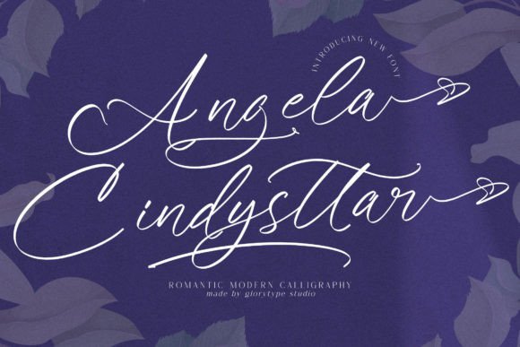 Angela Cindysttar Font for Business