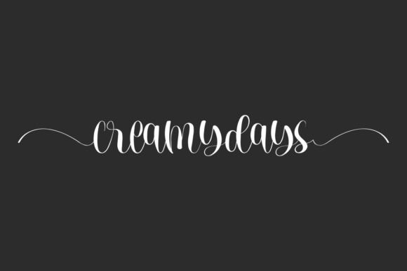 Creamydays Font for Business
