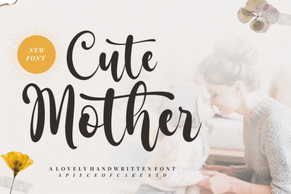 Cute Mother: A Stylish Script Font