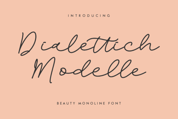 Dialettich Modelle Font