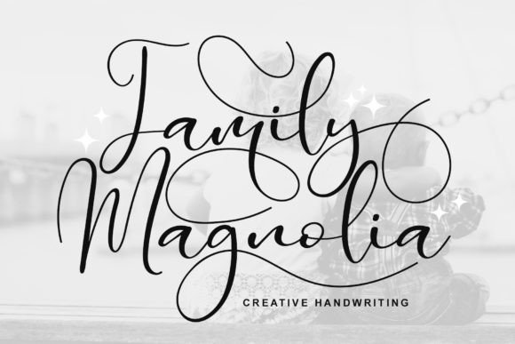 Family Magnolia Font for Business