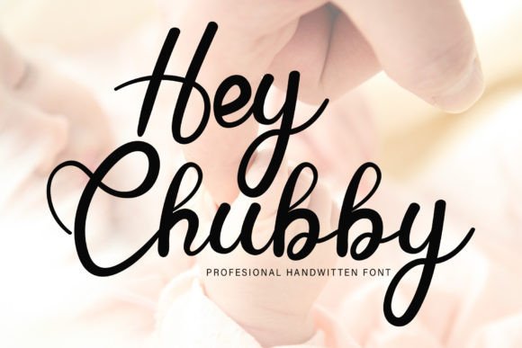 Hey Chubby: A Friendly Font for Creative Projects
