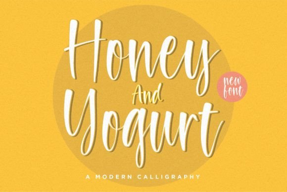 Honey and Yogurt Font