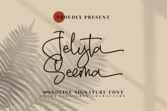 Jelyta Seema: A Script Font for Web Design