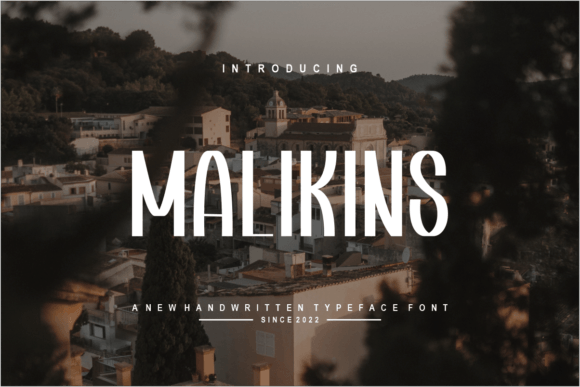 Malikins: A Stylish Sans Serif
