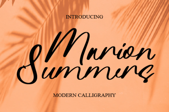 Marion Summers: A Font That Elevates Your Brand