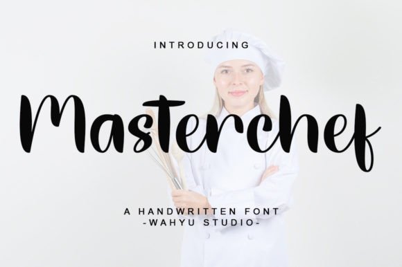 Masterchef: A Friendly Font for Creative Projects