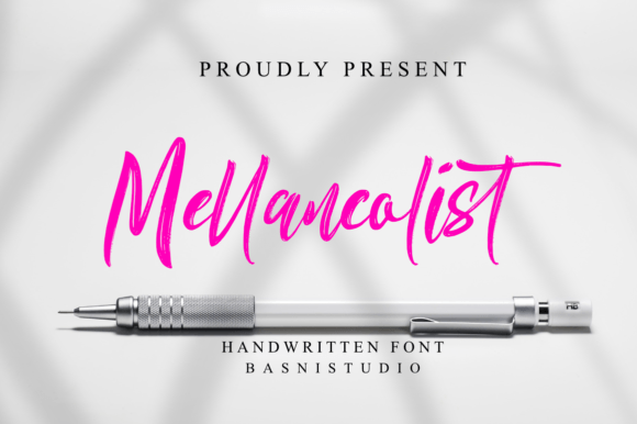 Mellancolist: A Magical Script Font