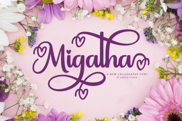 Migatha: A Script Typeface for Web Design