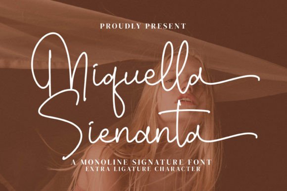 Miquella Sienanta: A Magical Script Font