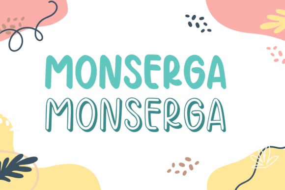 Monserga: A Trendy Handwritten Font