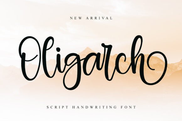 Oligarch Font: Modern Script for Web Design