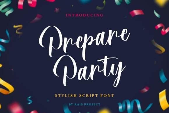 Prepare Party: A Fun Font for Creative Campaigns