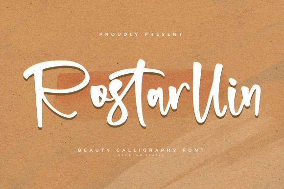 Rostarllin: Elegant Script Font for Web Design