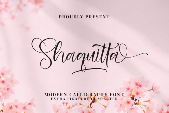 Shaquitta: A Modern Calligraphy Font