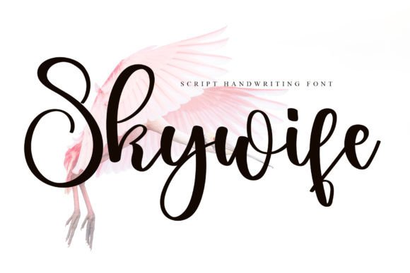 Skywife: A Magical Script Font