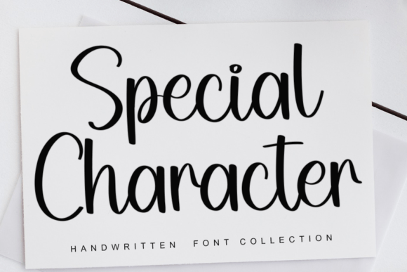 Special Character Font for Bold Design