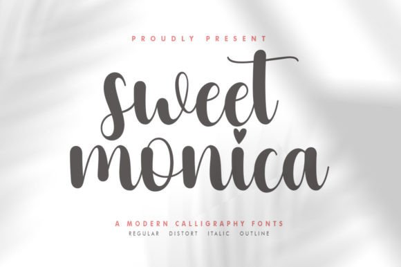 Sweet Monica Font for Creative Makers