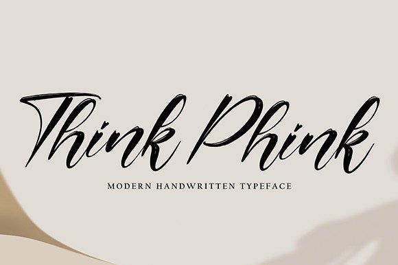 Think Phink: A Font That Speaks Volumes
